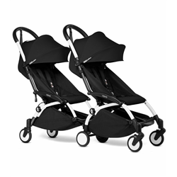 Babyzen YOYO Connect 6+ / 6+ Coche doble Black