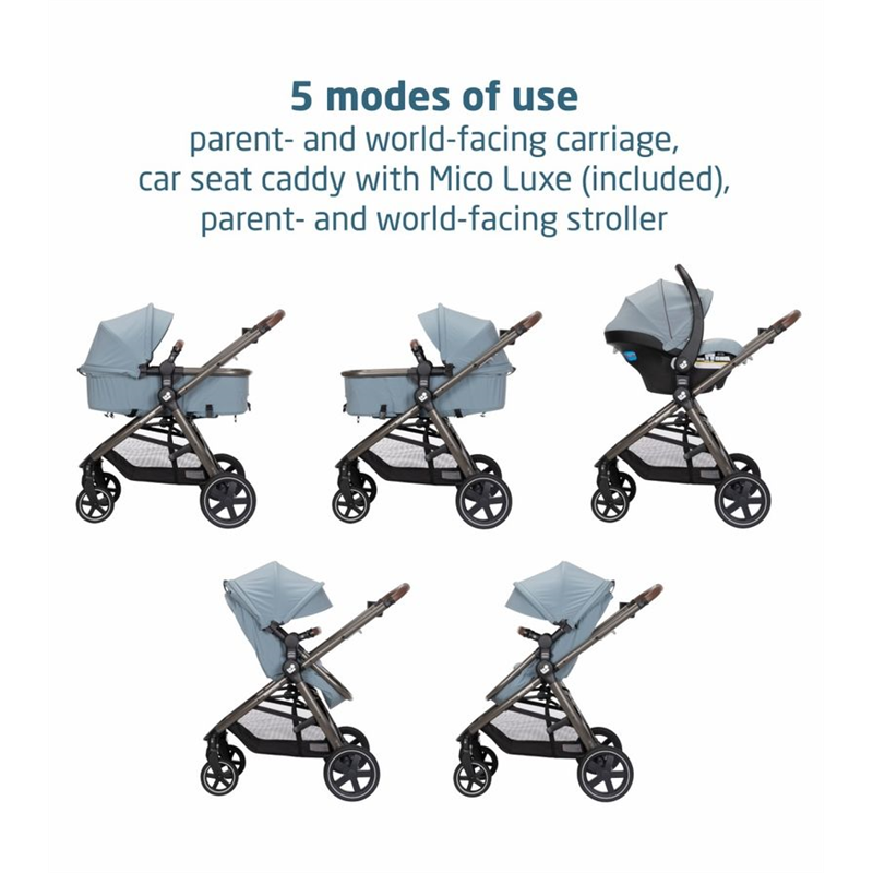 Maxi Cosi zelia 2 Luxe 5 en 1 New hope grey