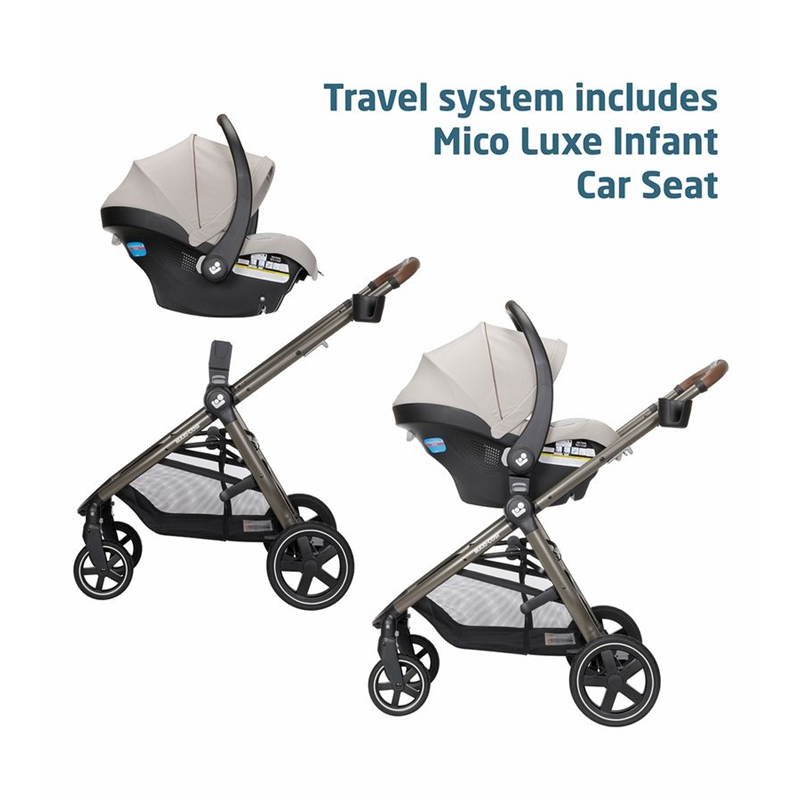 Maxi Cosi zelia 2 Luxe 5 en 1 New hope Tan
