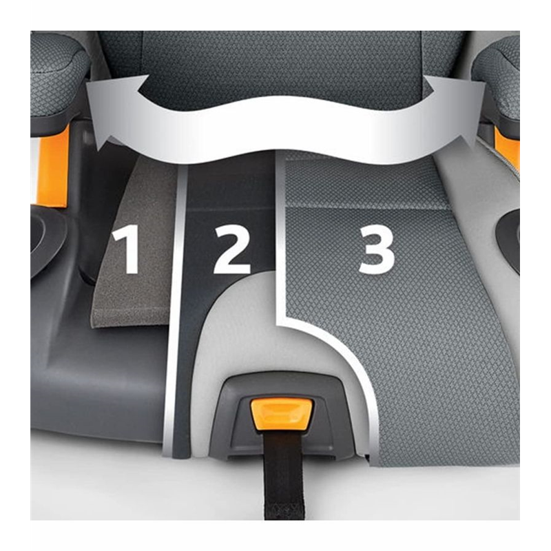 Silla tipo booster KidFit Zip Air Plus 2 en 1 Atmos