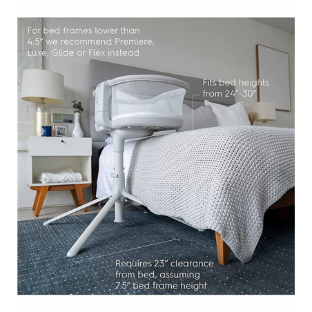 HALO BassiNest Swivel Sleeper 3.0 - Solid Grey HALO BassiNest Swivel Sleeper 3.0 - Solid Grey