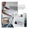 HALO BassiNest Swivel Sleeper 3.0 - Solid Grey HALO BassiNest Swivel Sleeper 3.0 - Solid Grey
