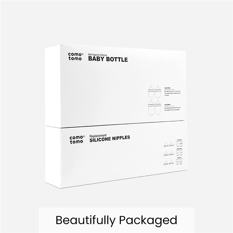 Set de regalo biberones comotomo verdes