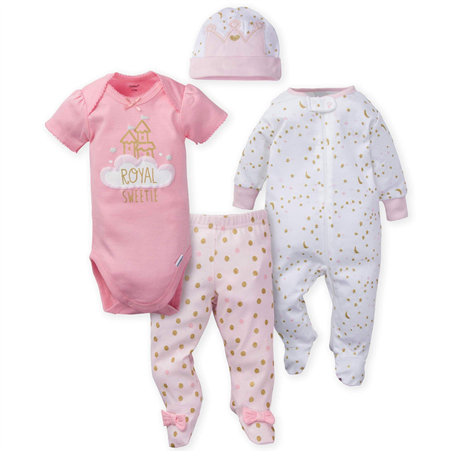 Conjunto Girls Princess Castle Take-Me-Home Setx4