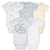 Neutral Lamb Brand Short Sleeve Bodysuits - pack x5 Neutral Lamb Brand Short Sleeve Bodysuits - pack x5