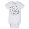 Neutral Lamb Brand Short Sleeve Bodysuits - pack x5 Neutral Lamb Brand Short Sleeve Bodysuits - pack x5