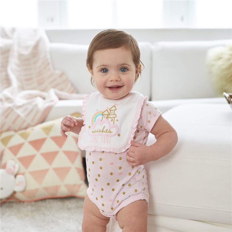 Castillo de la Princesa Short Sleeve Bodysuits Pack x5