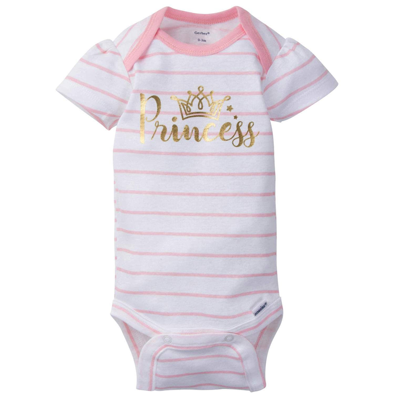 Castillo de la Princesa Short Sleeve Bodysuits Pack x5