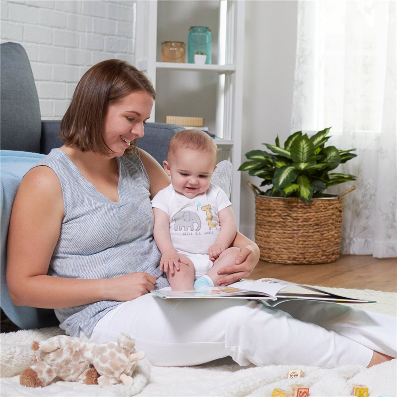 Neutral Elephant Short Sleeve Bodysuits - pack x5