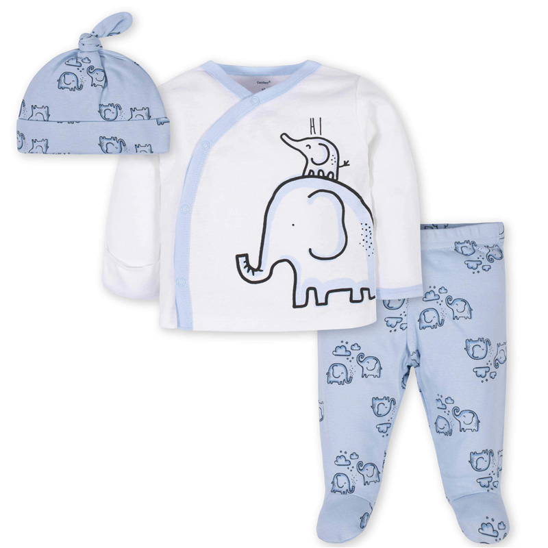 Conjunto de Elefante Baby Boy - Setx3