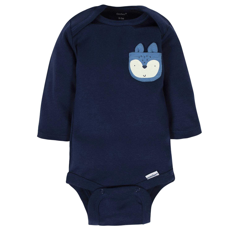 Bodys manga larga Fox - pack x6