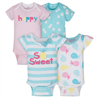 Bodys manga corta Happy- pack x4 Bodys manga corta Happy- pack x4