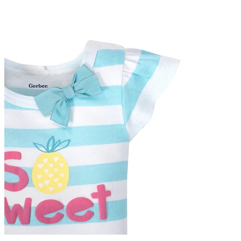 Bodys manga corta Happy- pack x4