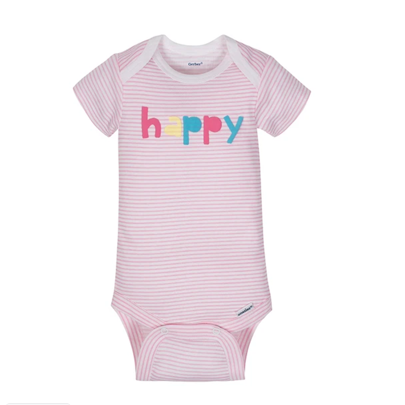 Bodys manga corta Happy- pack x4