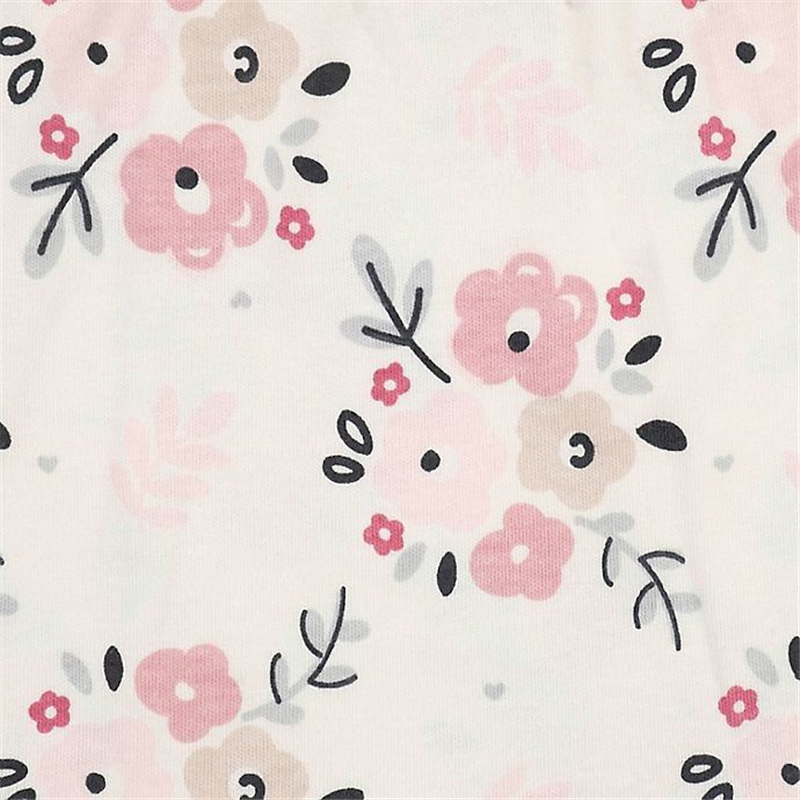 Conjunto de flores silvestres orgánico