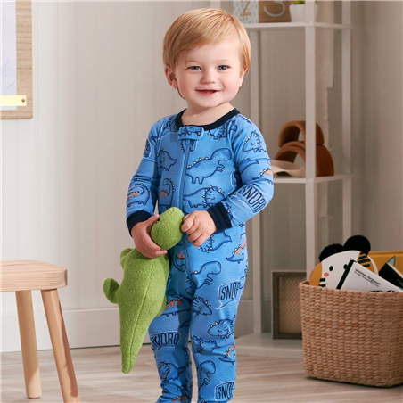 Pijama Snug Fit  Dino- pack x2