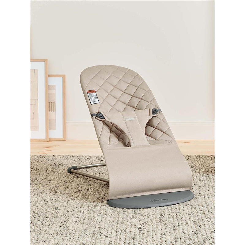 BabyBjorn Bouncer Bliss Sand Gray