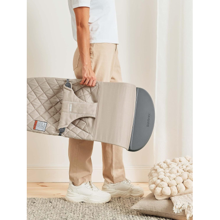 BabyBjorn Bouncer Bliss Sand Gray