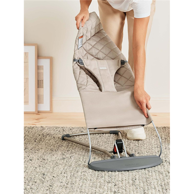 BabyBjorn Bouncer Bliss Sand Gray