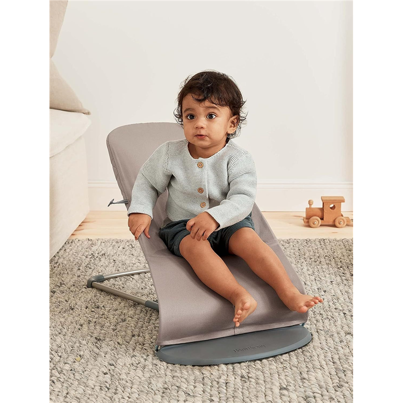 BabyBjorn Bouncer Bliss Sand Gray