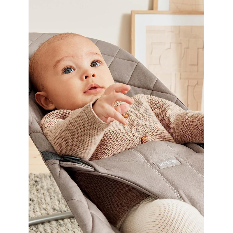 BabyBjorn Bouncer Bliss Sand Gray
