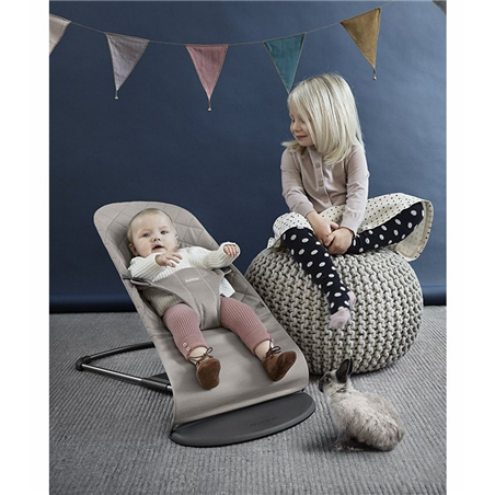 BabyBjorn Bouncer Bliss Sand Gray BabyBjorn Bouncer Bliss Sand Gray