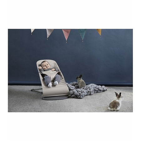 BabyBjorn Bouncer Bliss Sand Gray BabyBjorn Bouncer Bliss Sand Gray