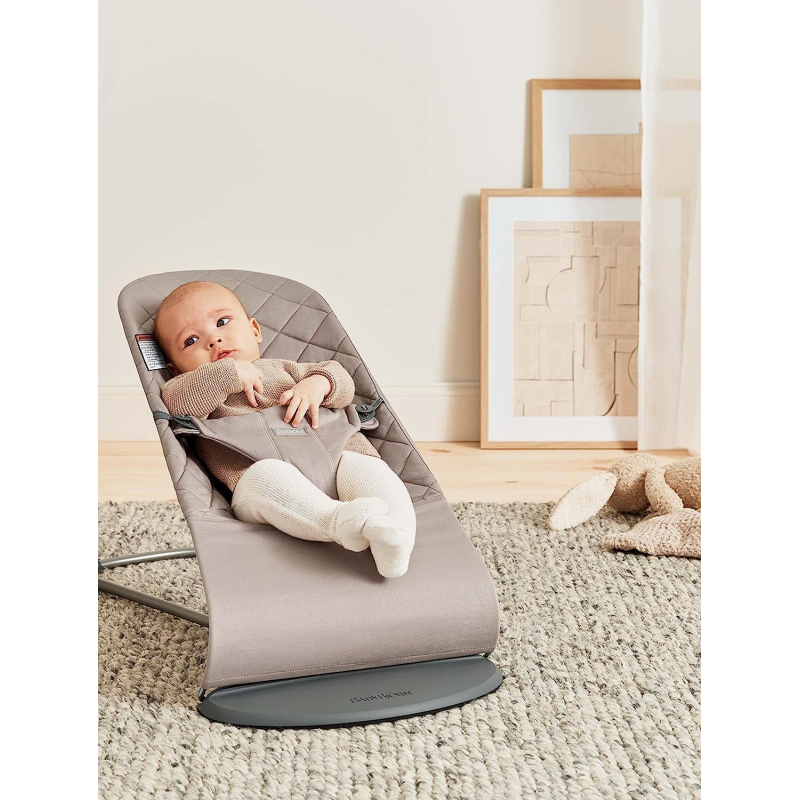 BabyBjorn Bouncer Bliss Sand Gray