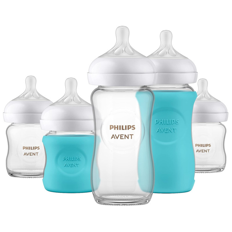 Nuevo Set de biberones de vidrio natural Philips Avent